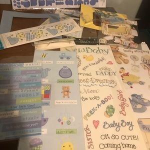 Mixed lot baby boy stickers